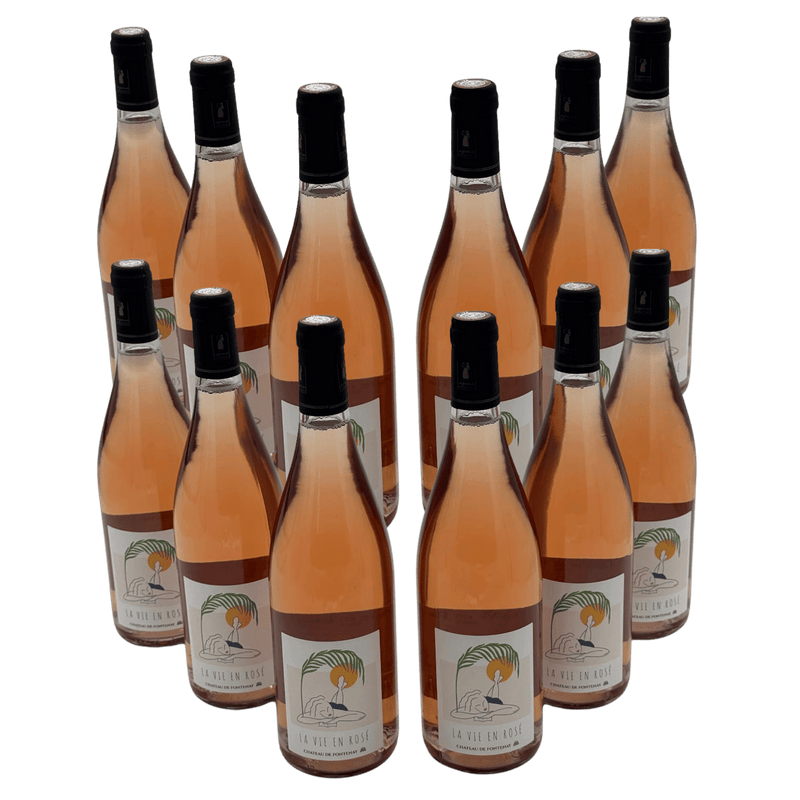 La Vie en Rosé – Pakke med 12 flasker til sommer og fest