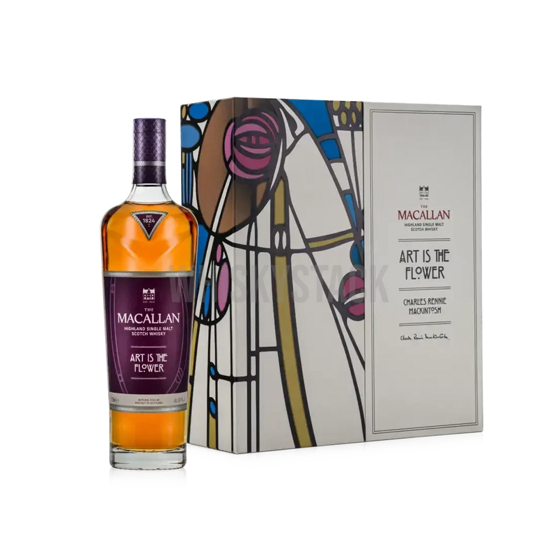 The Macallan Art is the Flower Flaske og Box