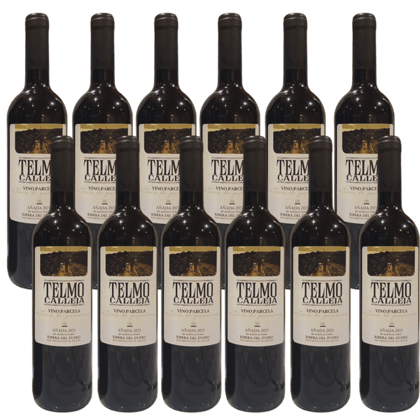 12 flasker Ribera Del Duero Telmo – perfekt til vinkælderen eller selskaber